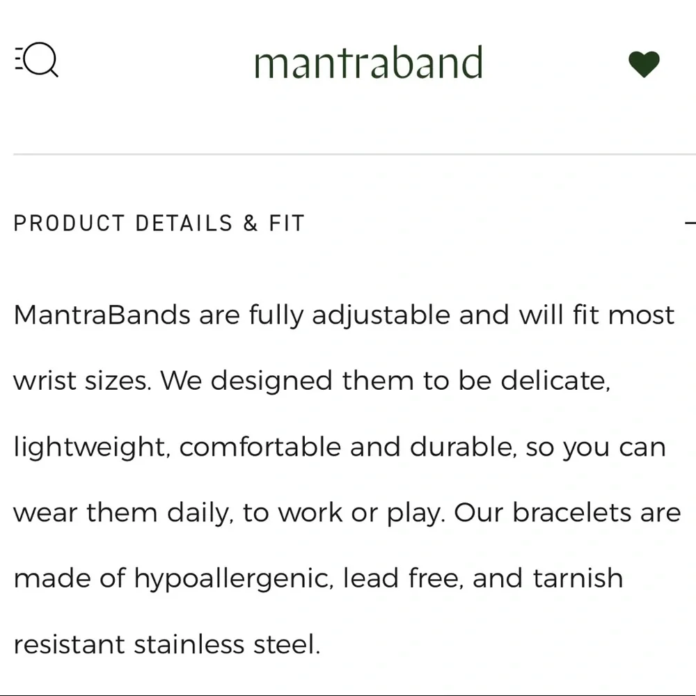 MantraBand | Stainless steel bracelet - Picture 5 of 8